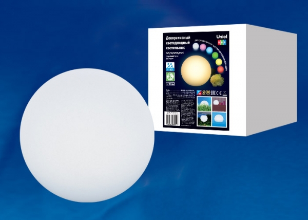ULG-R001 020/RGB IP65 BALL Светильник декоративный светодиодный «Шар». Аккумуляторный (в/к). Диаметр ULG-R001 020/RGB IP65 BALL Светильник декоративный светодиодный «Шар». Аккумуляторный (в/к). Диаметр